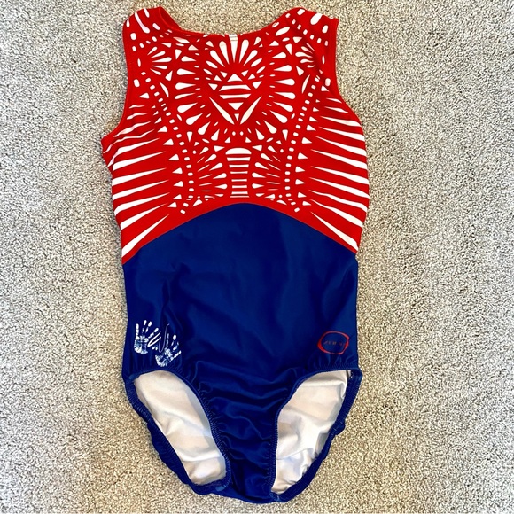 Ozone Other Ozone X Chalk Warrior Usa Leotard Poshmark